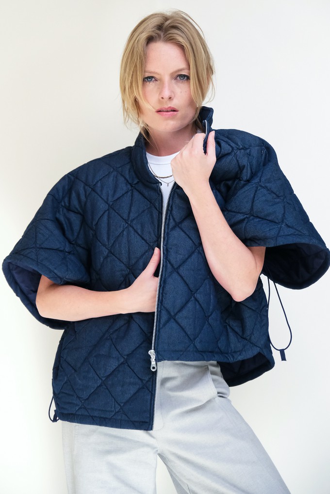 Bodywarmer | Katoen Denim from Sûr Atelier