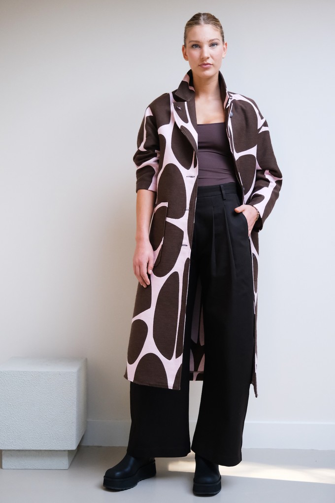 Lange Jas | Ingeweven jacquard from Sûr Atelier