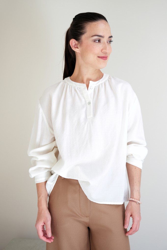 Blouse | Broderie Crème from Sûr Atelier