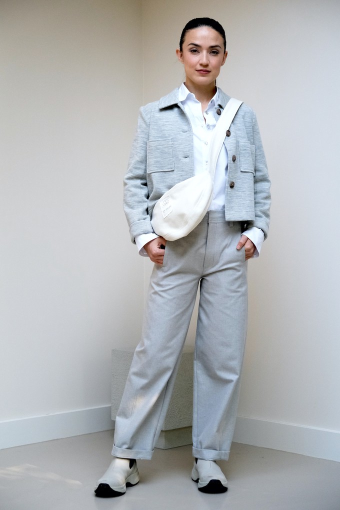 Warm Vestje | Wol Grijs from Sûr Atelier