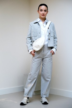 Warm Vestje | Wol Grijs from Sûr Atelier