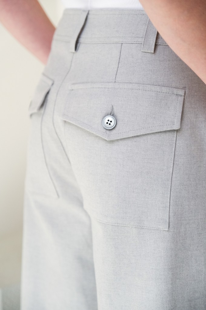 Sportieve Broek | Katoen Wol from Sûr Atelier