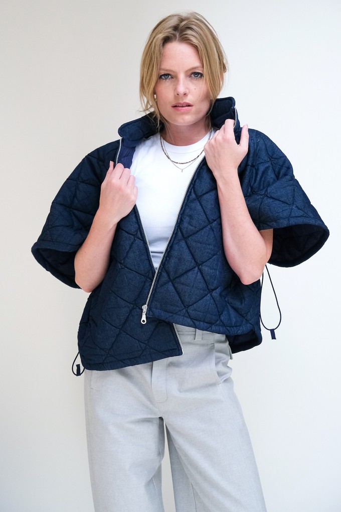 Bodywarmer | Katoen Denim from Sûr Atelier