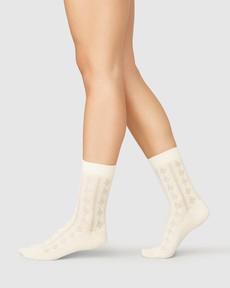 Alva Kumiko Socks via Swedish Stockings