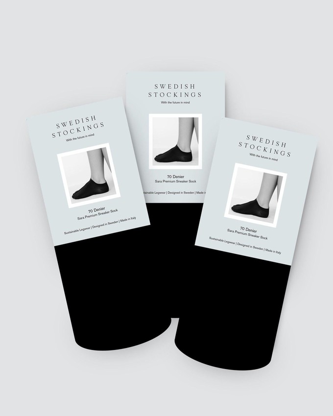 Sara Sneaker Socks Bundle: 3 pairs from Swedish Stockings
