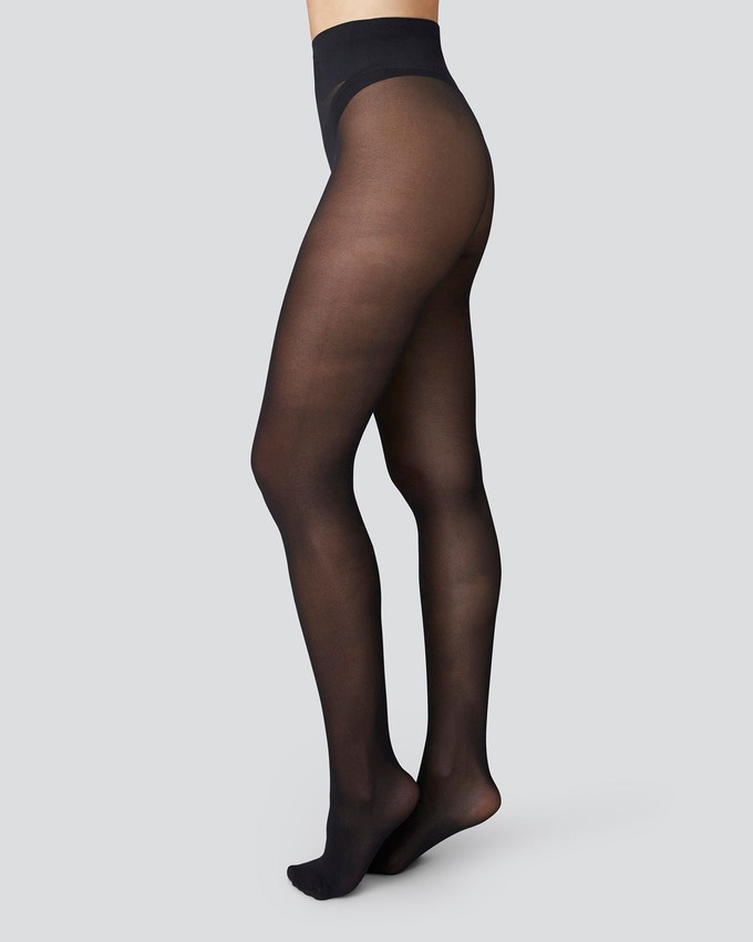 Black Tights Bundle: Olivia, Svea & Anna Tights from Swedish Stockings