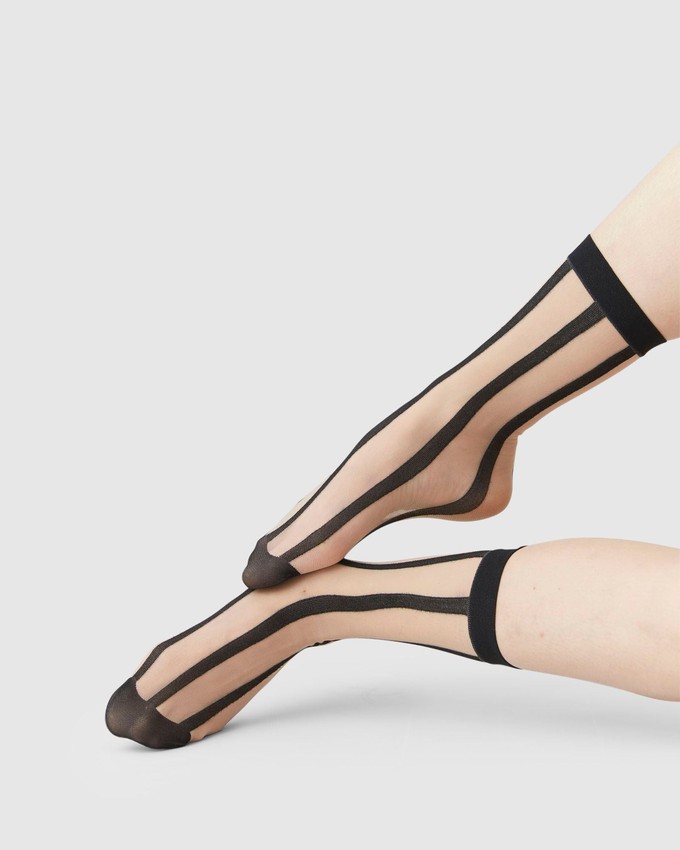 Robin Stripe Socks from Swedish Stockings
