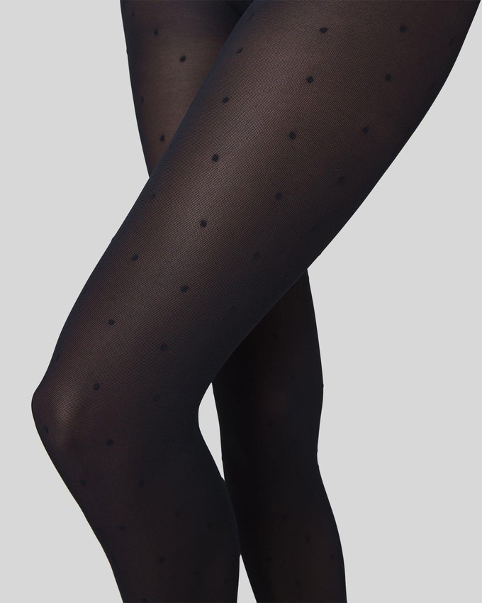 Doris Dots Tights from Swedish Stockings
