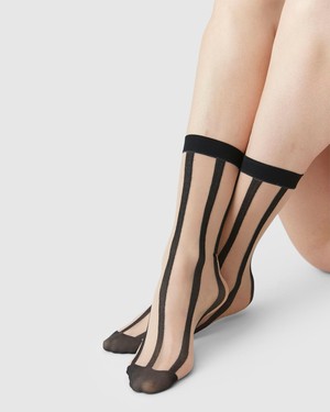 Robin Stripe Socks from Swedish Stockings