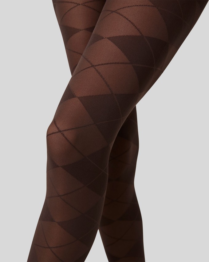 Rebecka Argyle Tights from Swedish Stockings