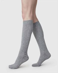 Bodil Chunky Knee-Highs via Swedish Stockings