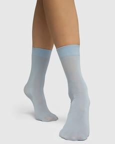 Malin Shimmery Socks via Swedish Stockings