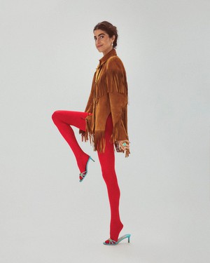 Geri Glossy Tights from Swedish Stockings