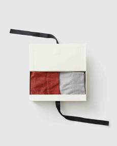 Gift Box: 2 Pairs of Ines Shimmery Socks via Swedish Stockings