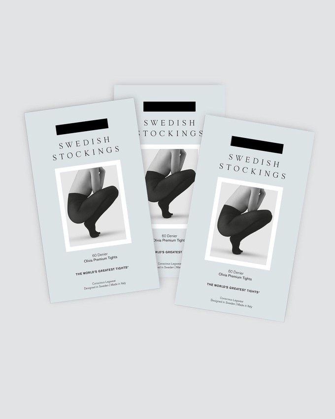 Olivia Tights Bundle: 3 pairs from Swedish Stockings