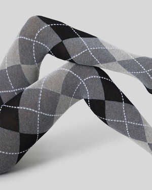 Harriet Cotton Argyle Tights from Swedish Stockings