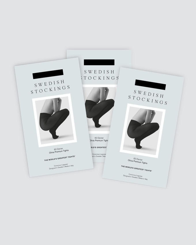 Olivia Tights Bundle: 3 pairs from Swedish Stockings
