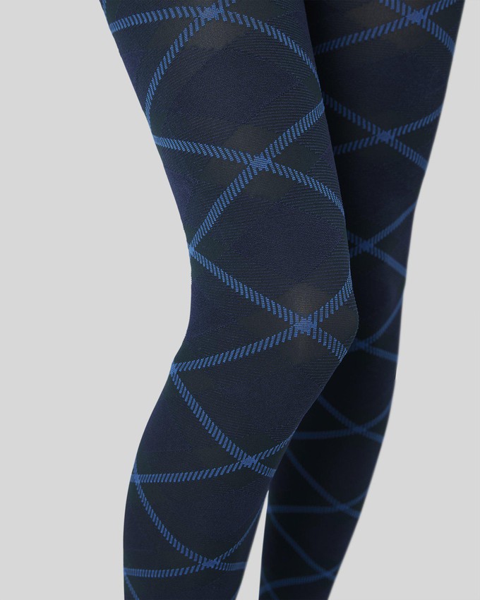 Franka Check Tights from Swedish Stockings