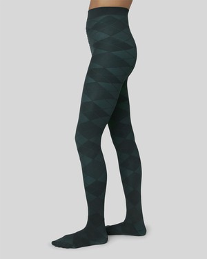 Rebecka Argyle Tights from Swedish Stockings