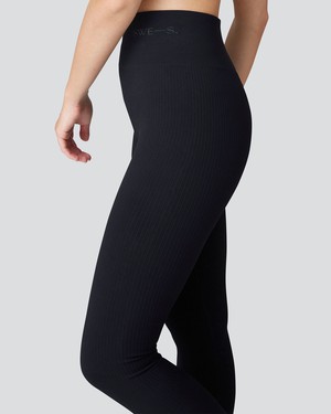 Tyra Rib Leggings from Swedish Stockings