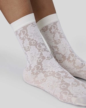 Lily Lace Socks from Swedish Stockings