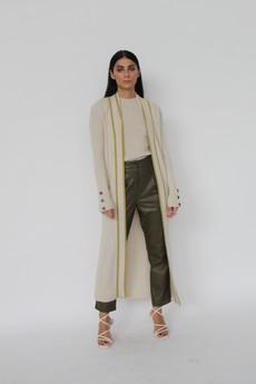 Cashmere blend long cardigan - Alda via Tenné