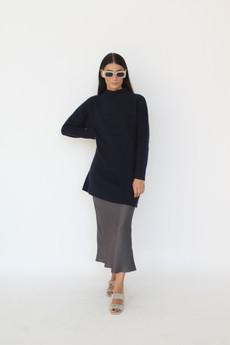 Cashmere blend knit dress - Agnese via Tenné