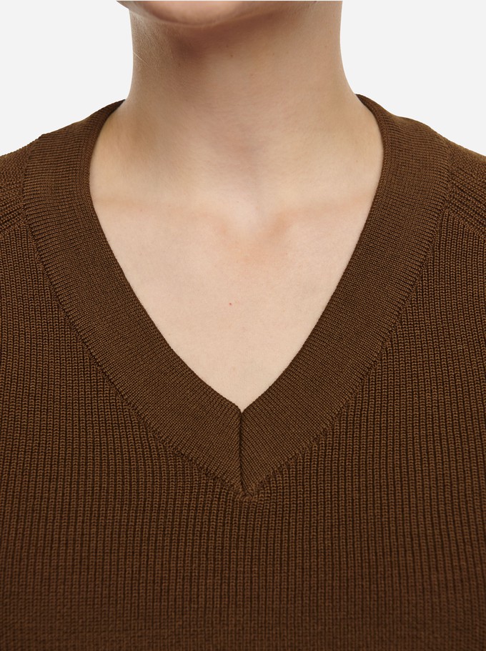 The V-Neck Sweater from TEYM