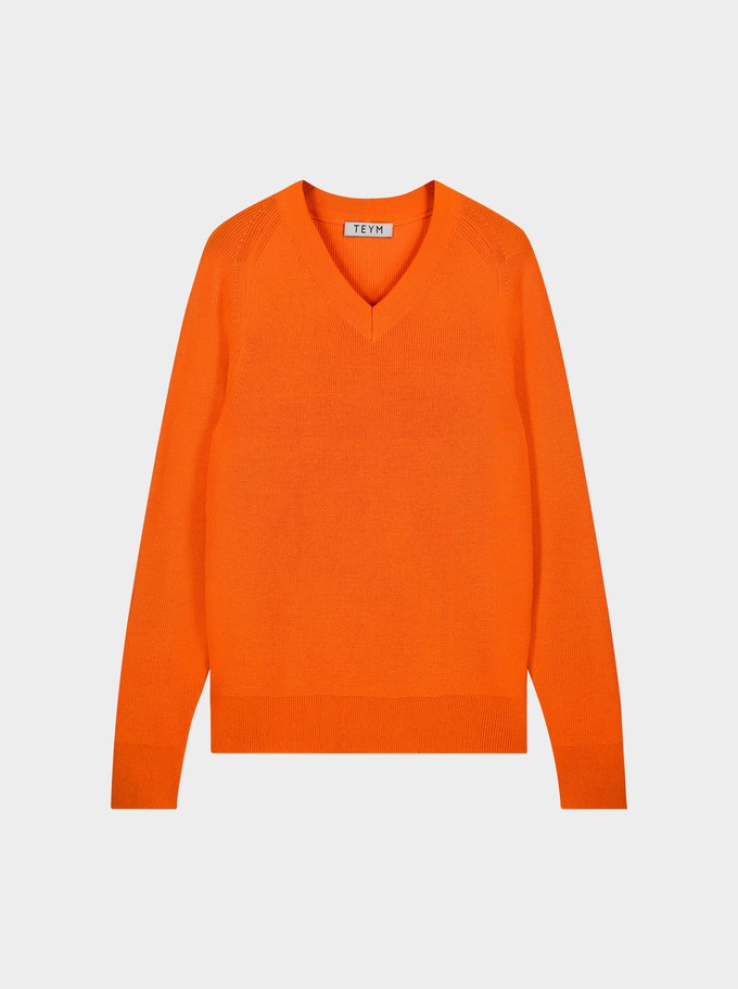 The V-Neck Sweater from TEYM