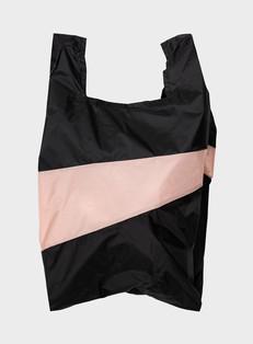 Susan Bijl | The New Shopping Bag Black & Tone Large via The Blind Spot