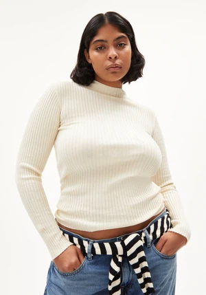 Pullover Alaania Knit Oatmilk from The Blind Spot Pullover Alaania Knit Oatmilk from The Blind Spot