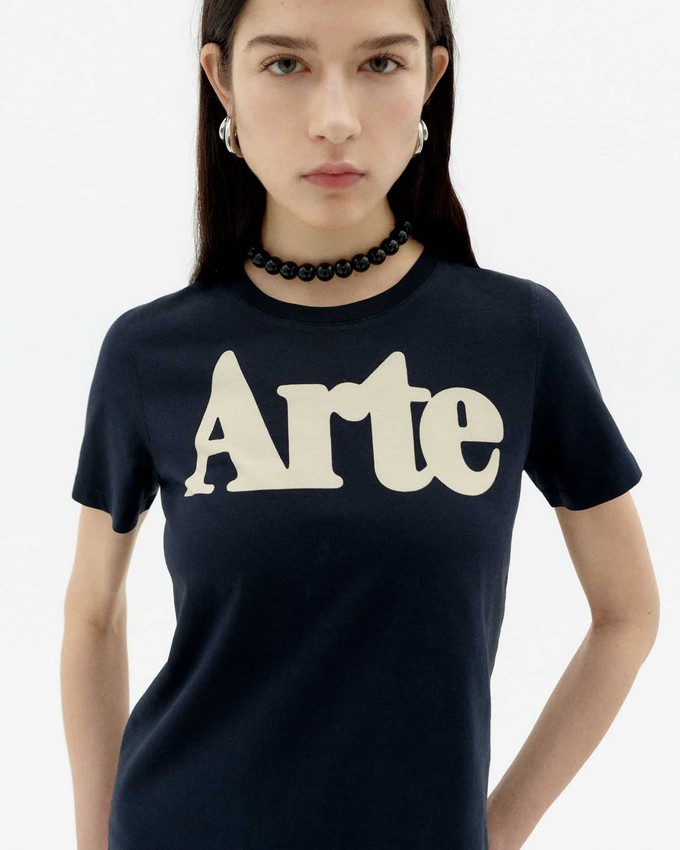 Thinking Mu T-shirt Ida Arte Navy from The Blind Spot