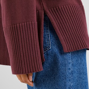 Dedicated | Sweater Sangis Fig Red from The Blind Spot