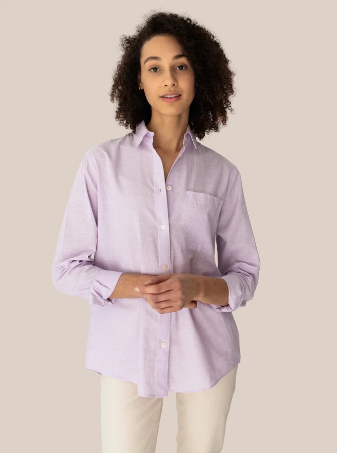 Willow Blouse | Lilac from The Blind Spot
