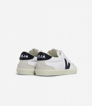 Veja Volley Canvas White Black from The Blind Spot