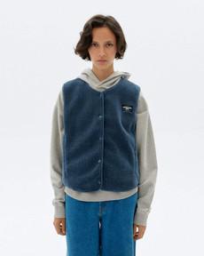 Thinking Mu Fuzzy Jay Vest via The Blind Spot