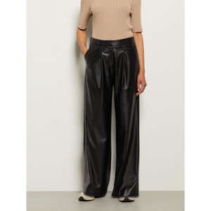 Pants Hebe Vegan Leather Zwart from The Blind Spot