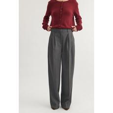 Pantalon Marjo Pants Grey Melange via The Blind Spot