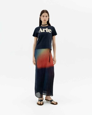 Thinking Mu T-shirt Ida Arte Navy from The Blind Spot