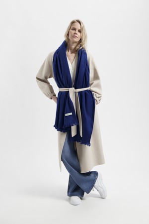 Alpaca Loca Sjaal Cobalt Blue from The Blind Spot Alpaca Loca Sjaal Cobalt Blue from The Blind Spot