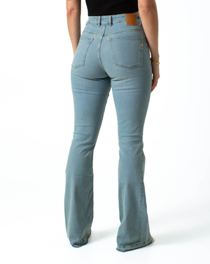 Kuyichi | Lisette Flare Overdye Ripped Hem from The Blind Spot