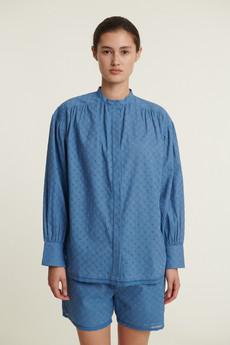 Blouse Adie Shirt Quiet Harbor via The Blind Spot