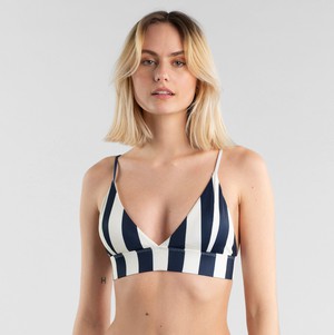 Bikinitop Hemse Big Stripe Navy from The Blind Spot