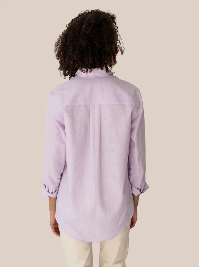 Willow Blouse | Lilac from The Blind Spot