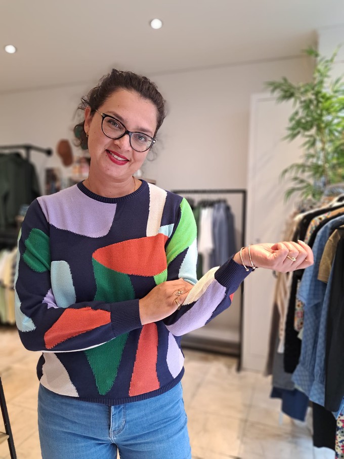 Sweater Iradi GOTS Basterretxea from The Blind Spot