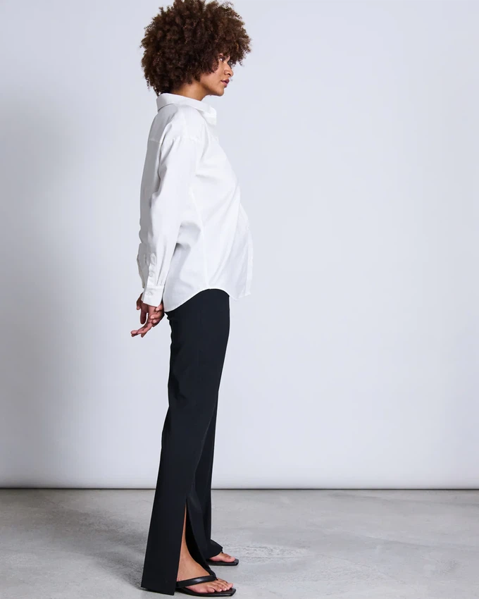 Blouse Mamro Wit GOTS from The Blind Spot