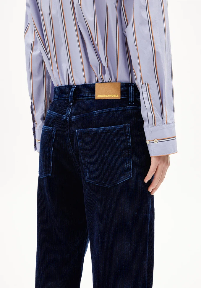 Haayi Indigo Cord | Baggy Fit | Indigofera from The Blind Spot Haayi Indigo Cord | Baggy Fit | Indigofera from The Blind Spot