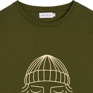 T-shirt To the Sea Olive from The Blind Spot