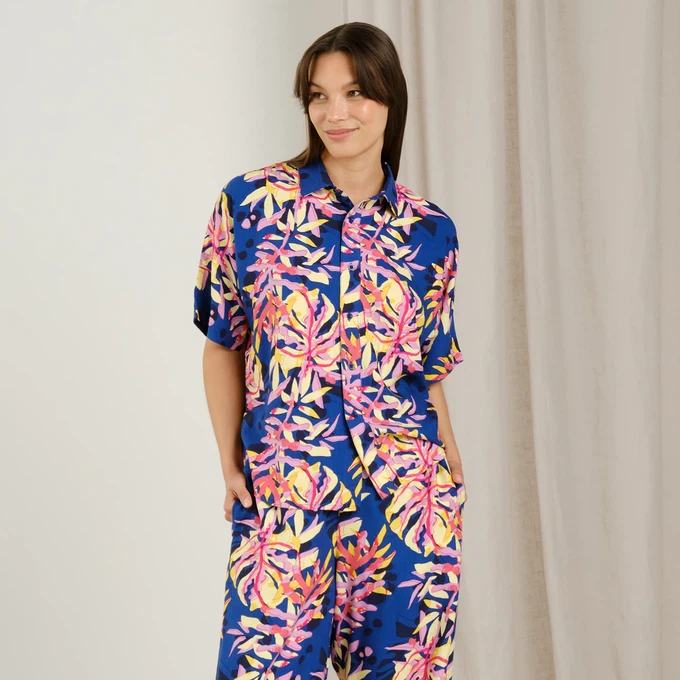 Shirt Alsvik Tropical Collage from The Blind Spot