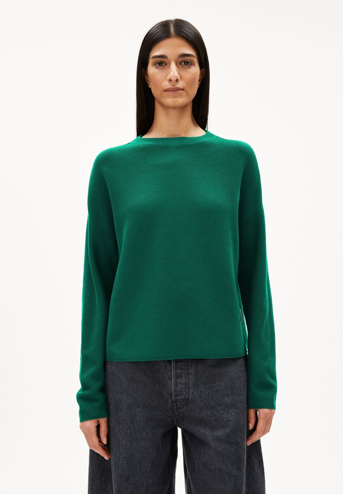 Sweater Merinaa Links Links Emerald Green from The Blind Spot Sweater Merinaa Links Links Emerald Green from The Blind Spot